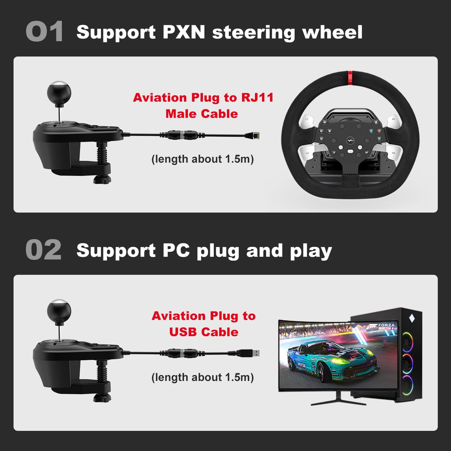 PXN A7 Shifter